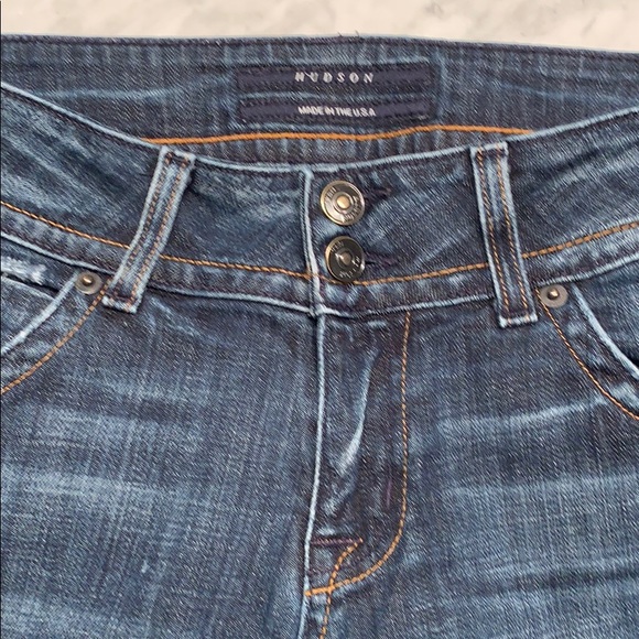 Hudson low rise boot cut jeans with flap pockets - Picture 2 of 5